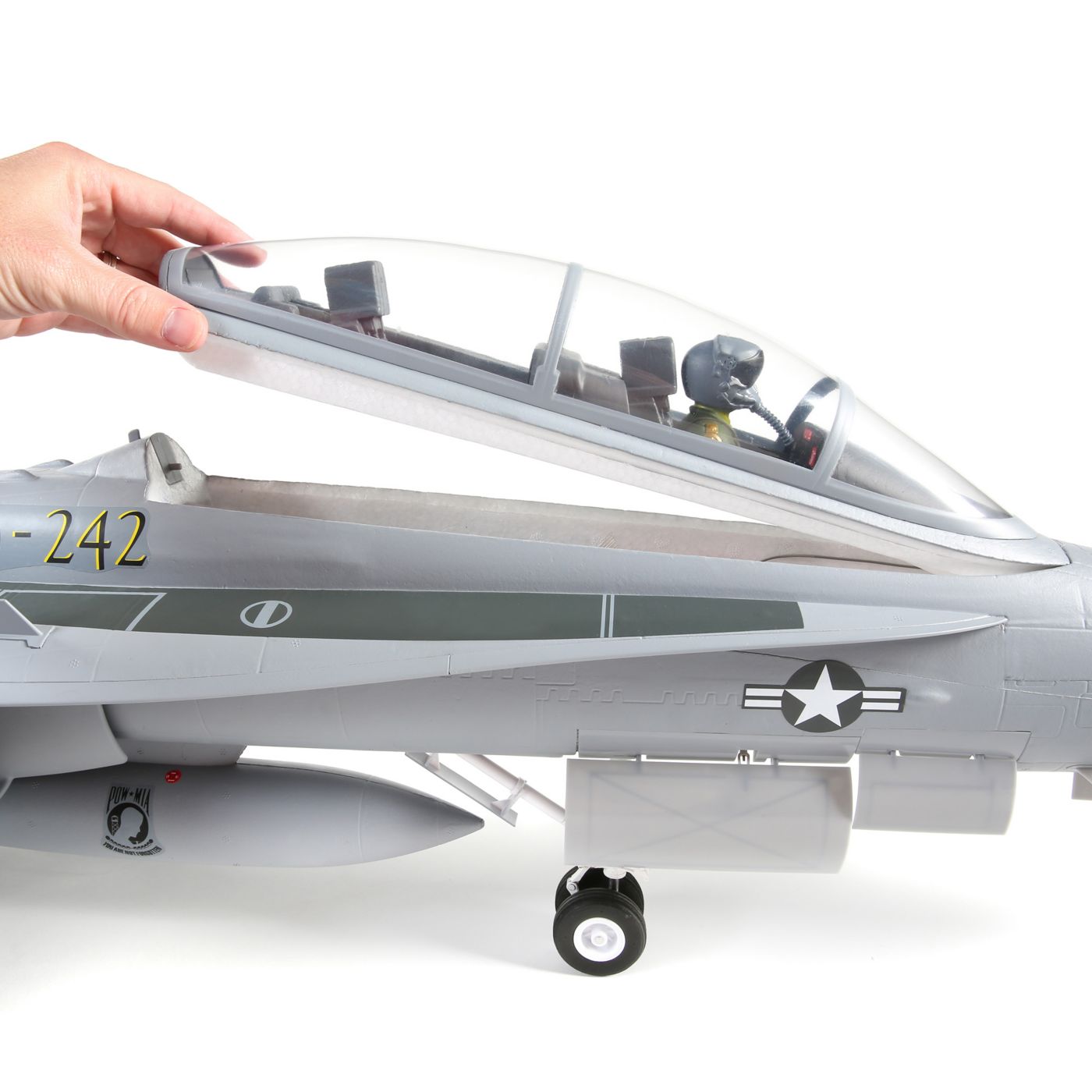 E-flite F-18 Hornet Jet EDF BNF Basic Safe 12