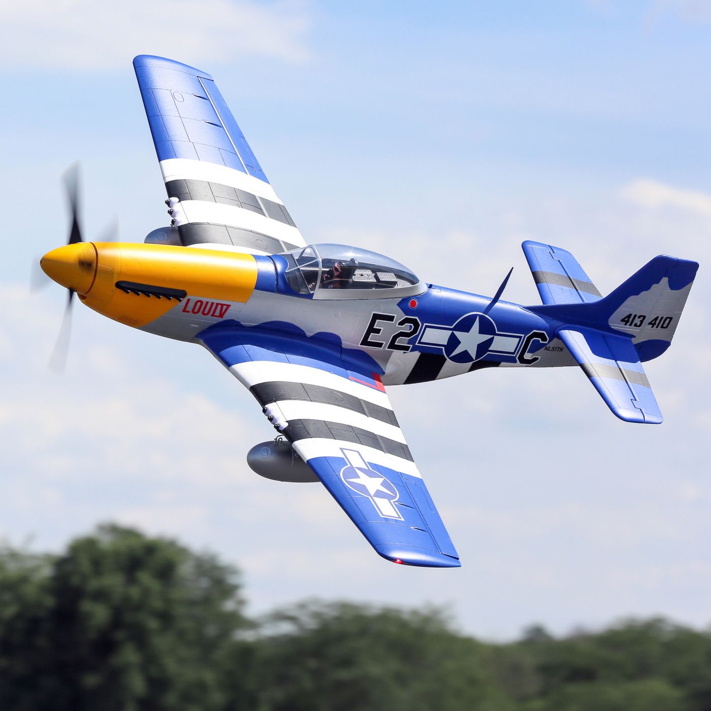 E-flite P-51 Mustang 1.5m Aereo RC BNF 08