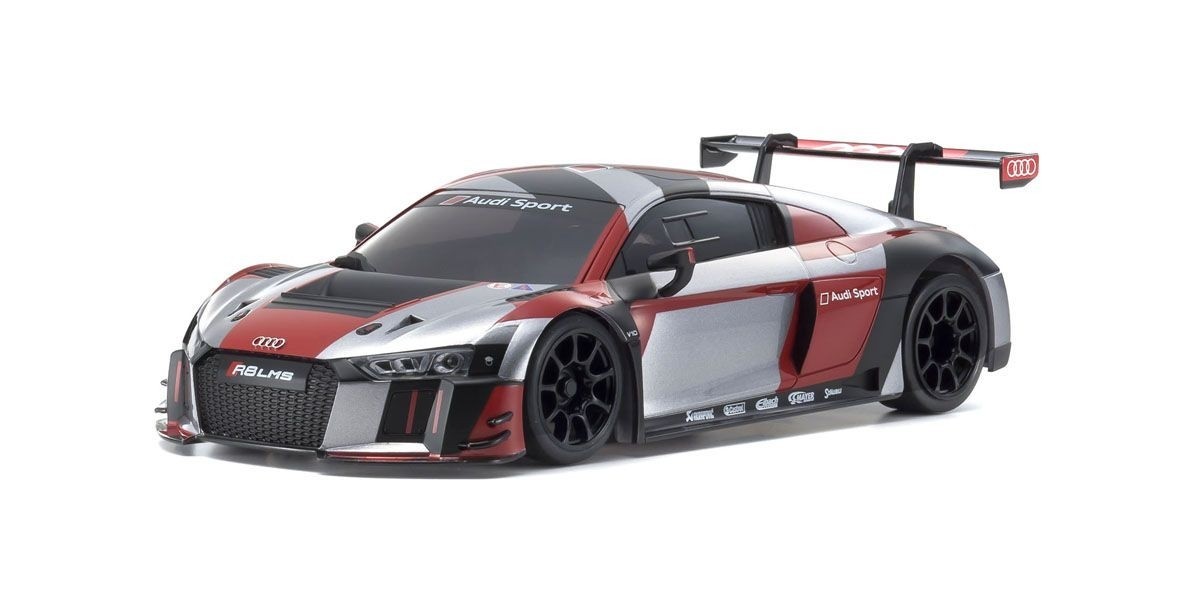 Kyosho Mini-z RWD Audi R8 LMS 2015 Silver 02