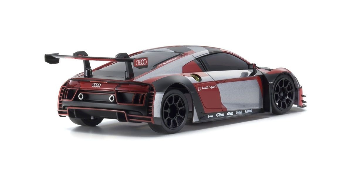 Kyosho Mini-z RWD Audi R8 LMS 2015 Silver 03