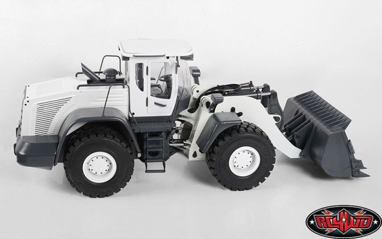 Rc4wd Pala gommata  in metallo white  1/14 rtr 2