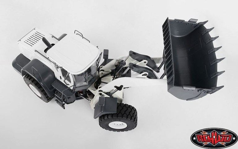 Rc4wd Pala gommata  in metallo white  1/14 rtr 5