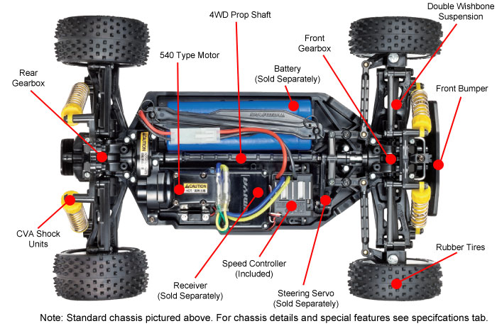 Tamiya Neo Scorcher TT02B Kit 4wd