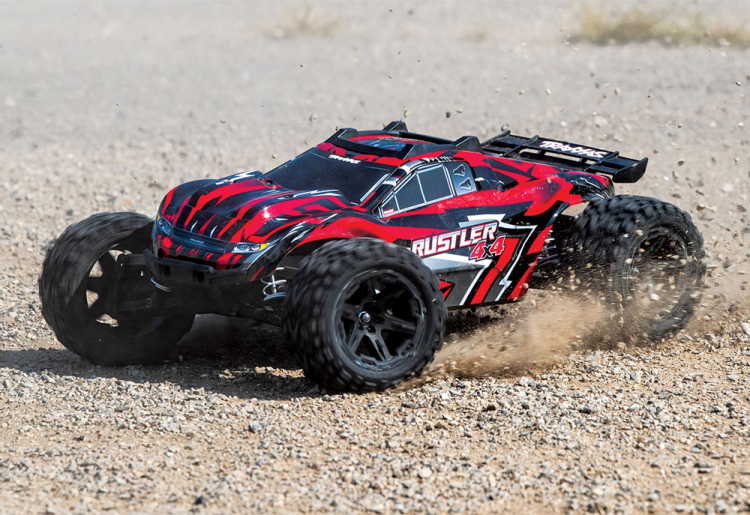 Traxxas Rustler 4x4 Brushed Red rtr 02